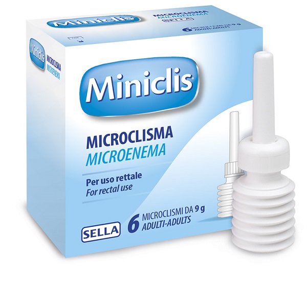 MINICLIS ADULTI 9G 6 MICROCLISMI CL II