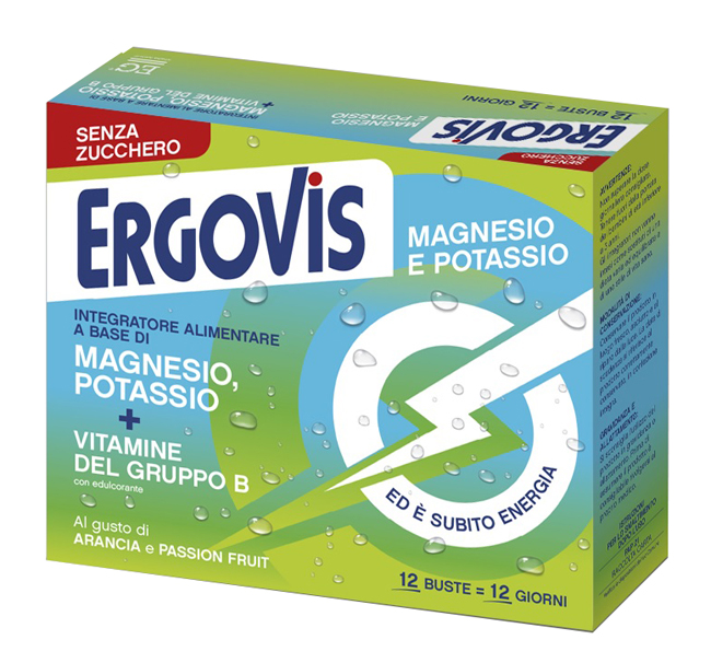 ERGOVIS MG+K VIT B S/ZUC12BUST
