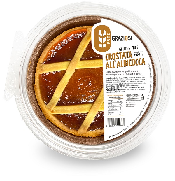 CROSTATA ALBICOCCA MEDIA 250 G
