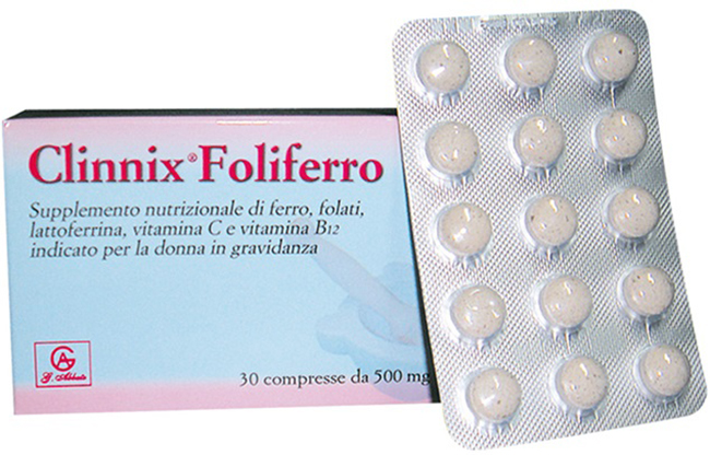 SANOCLIN FOLIFERRO 30 COMPRESSE