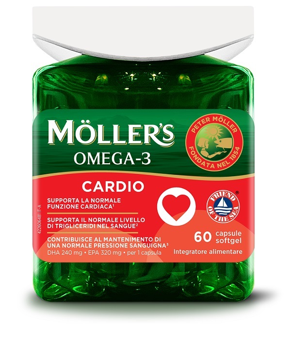 MOLLER'S OMEGA 3 CARDIO 60CPS