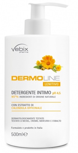 VEBIX DERMOLINE CALENDULA DETERG.INTIMO 500 ML