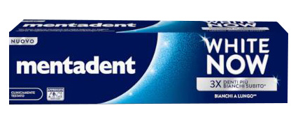 MENTADENT DENTIFRICIO WHITE NOW ORIGINAL 75 ML