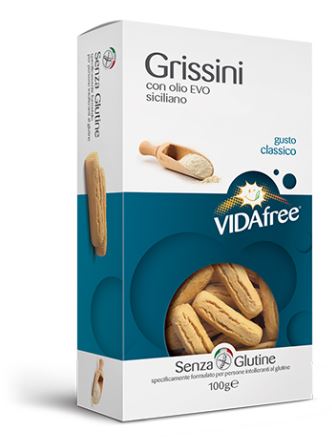 VIDAFREE GRISSINI MINI SNACK GUSTO CLASSICO 100 G