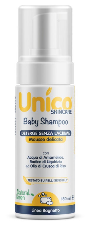 UNICO BABY SHAMPOO MOUSSE 150 ML