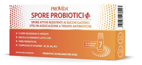 PROVIDA PROBIOTICI PLUS 20 MILIARDI 7 FLACONCINI X 8 ML