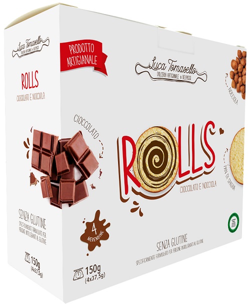 ROLLS MERENDINA CIOCCOLATO NOCCIOLA 150 G