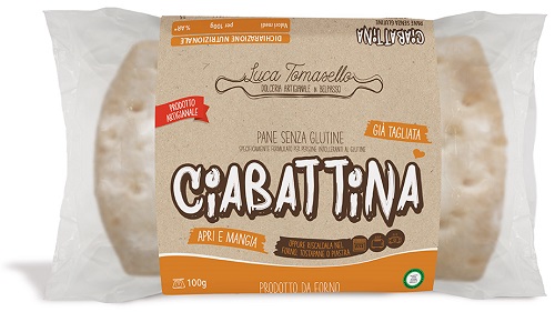 CIABATTINA PANE SENZA GLUTINE 100 G