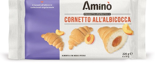 AMINO CORNETTO ALBICOCCA 4PZ
