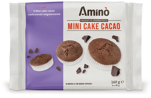 AMINO MINI CAKE CACAO 4PZ