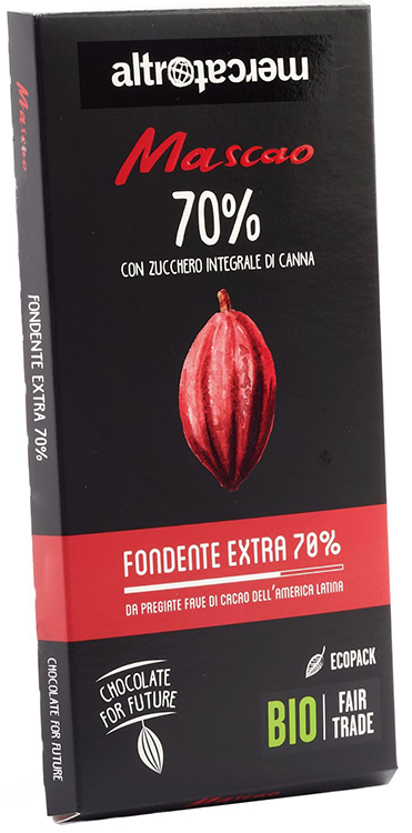 CIOCCOLATO MASCATO FONDENTE EXTRA 70% 100 G