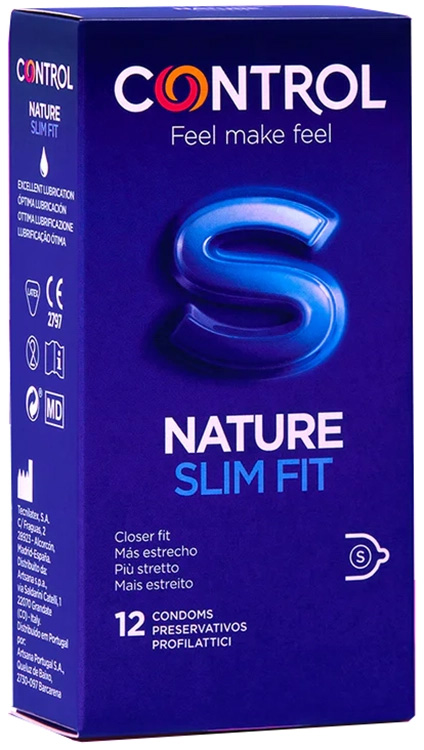 PROFILATTICO CONTROL NATURE SLIM FIT 12 PEZZI EN-SP-IT-PT