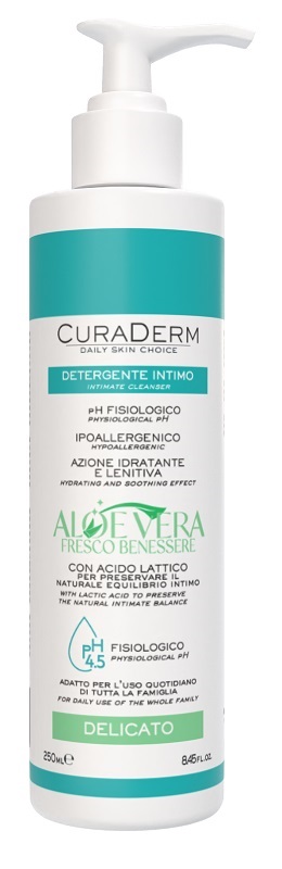 CURADERM INTIMO DELICATO ALOE 250 ML