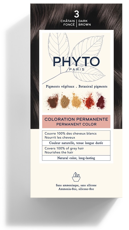 COLOR KIT 3 CASTANO SCURO 1 LATTE 50 ML + 1 CREMA 50 ML + 1MASCHERA 12 ML