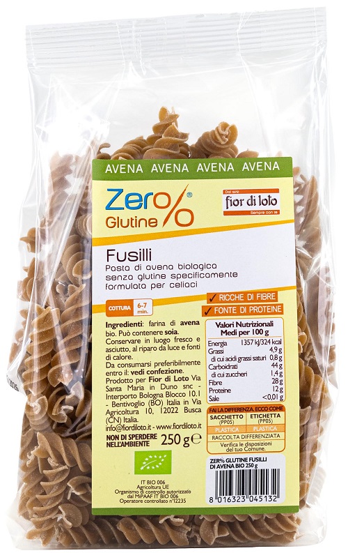 FUSILLI DI AVENA 250 G