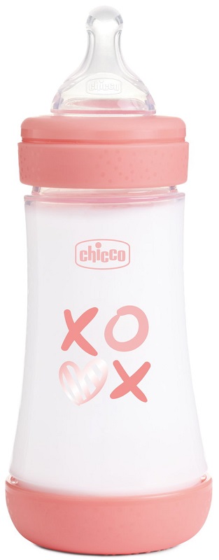 CH BIB P5 240ML MED SIL GIRL
