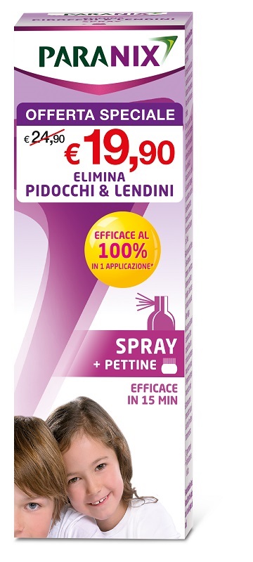 SPRAY PARANIX TRATTAMENTO REGOLAMENTO MDR TAGLIO PREZZO 100ML