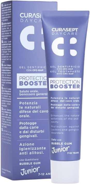 CURASEPT DAYCARE DENTIFRICIO PROTECTION BOOSTER JUNIOR 50 ML