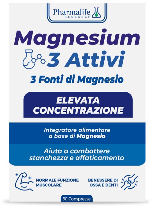 MAGNESIUM 3 ATTIVI 60 COMPRESSE