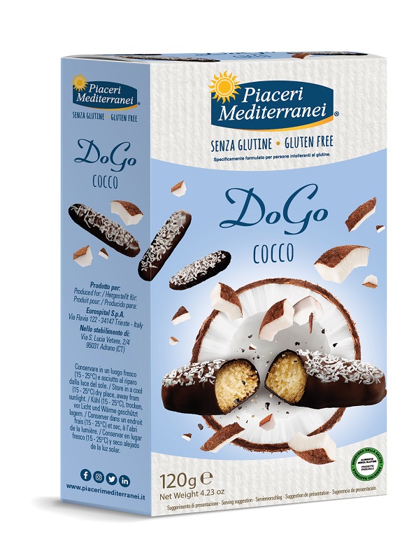PIACERI MEDITERRANEI DOGO COCCO 120 G