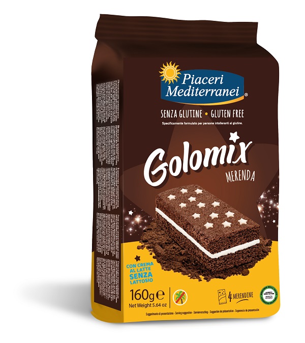 PIACERI MEDITERRANEI GOLOMIX MERENDA 4 PEZZI DA 40 G