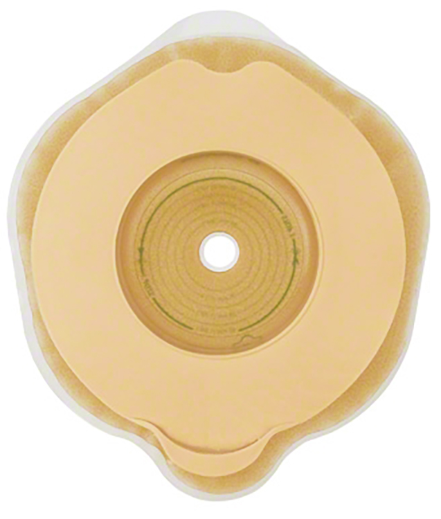 PLACCA CONVESSA FLEXIMA KEY 50 MM PER SISTEMA DUE PEZZI AGGANCIO ADESIVO RITAGLIO 15/25 MM 5 PEZZI