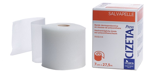 SALVAPELLE BENDA IN SCHIUMA DI POLIURETANO 27,5 MX7 CM BIANCO 1 PEZZO