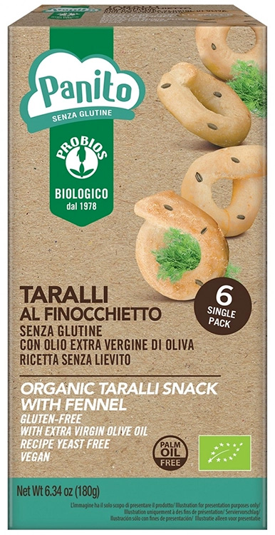 PANITO TARALLI AL FINOCCHIETTO 180 G