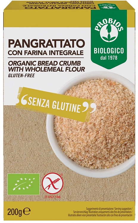 PANGRATTATO CON FARINA INTEGRALE 200 G