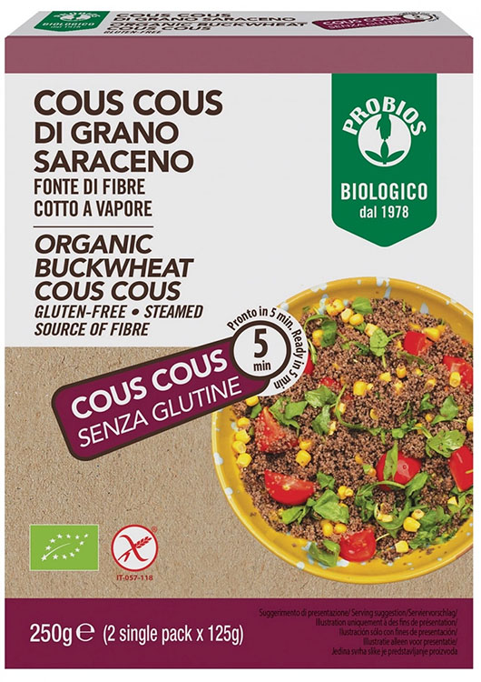 PROBIOS ALTRI CEREALI EASY COUS COUS SARACENO 250 G