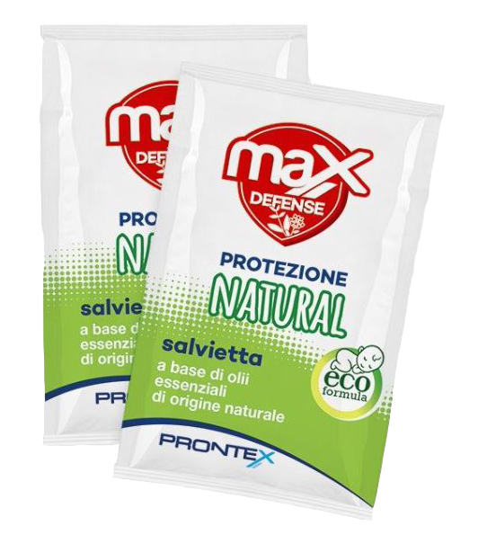 PRONTEX MAX DEFENSE SALVETTINE NATURAL 15 PEZZI