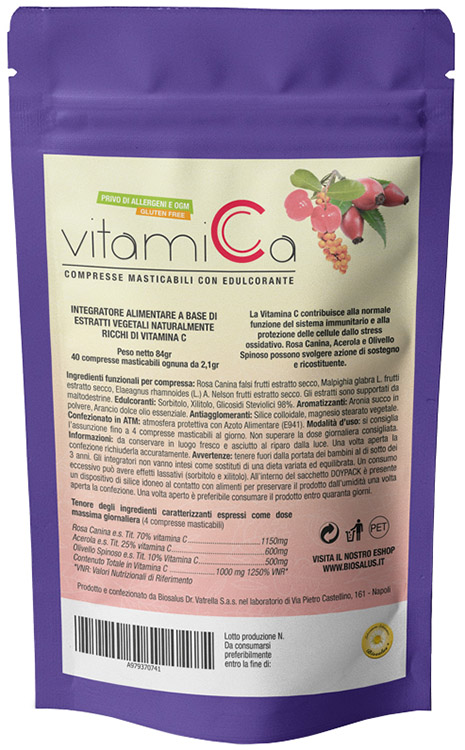 VITAMICA 40 COMPRESSE MASTICABILI