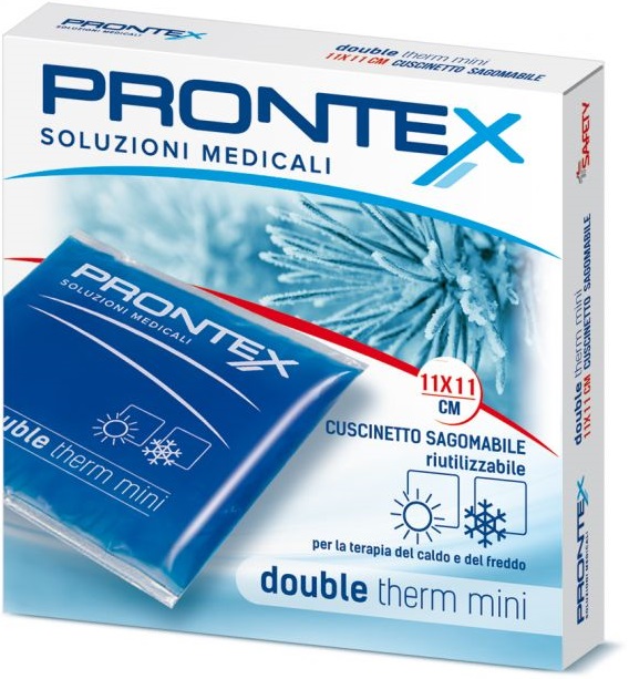 PRONTEX CUSCINETTO IN GEL RIUTILIZZABILE DOUBLE THERM 11X11CM