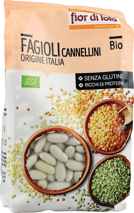 FAGIOLI CANELLINI ITALIA SENZA GLUTINE BIO 400 G