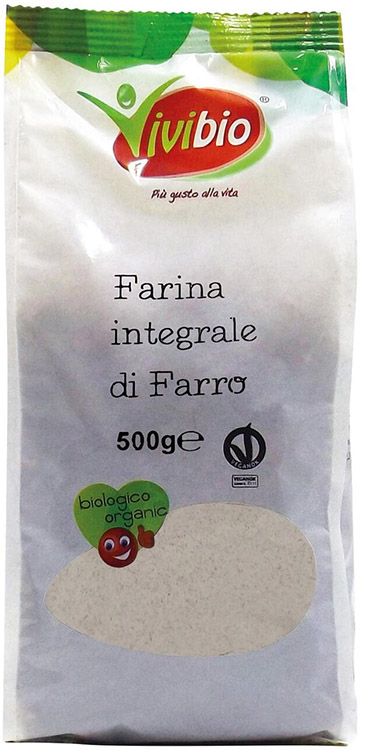 FARINA DI FARRO INTEGRALE VIVIBIO 500 G
