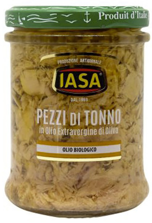 FILETTI DI TONNO ALL'OLIO EXTRAVERGINE DI OLIVA 200 G