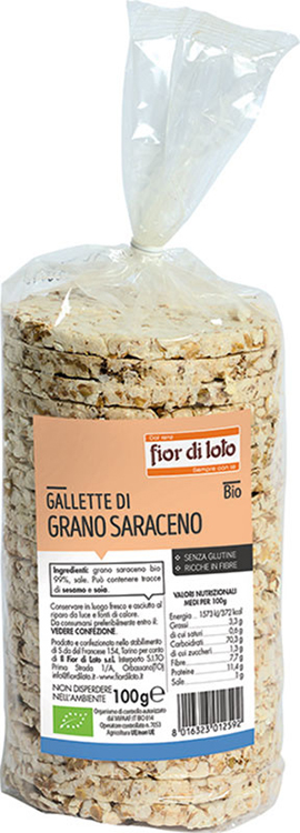 GALLETTE DI GRANO SARACENO