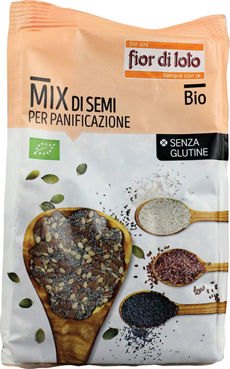 MIX SEMI PER PANE SENZA GLUTINE BIO 250 G
