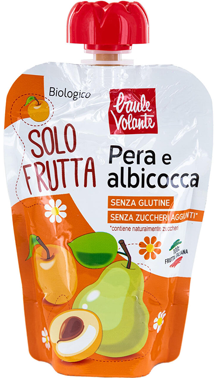 SOLO FRUTTA PERA E ALBICOCCA 100 G