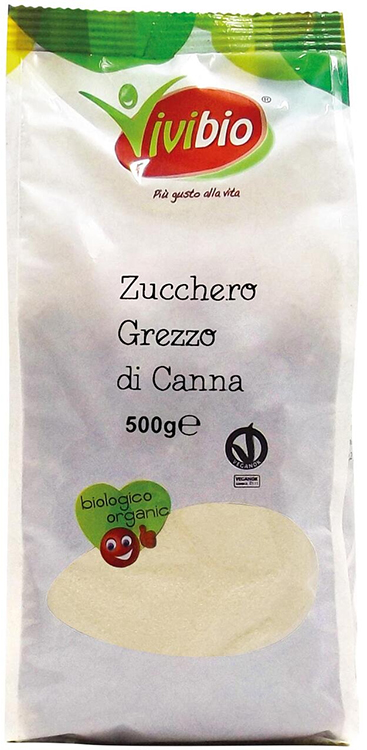 ZUCCHERO GREZZO DI CANNA VIVIBIO 500 G