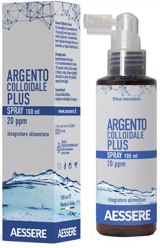 ARGENTO COLLOIDALE PLUS 20PPM