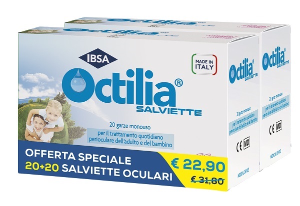 OCTILIA SALVIETTE BIPACK 20+20