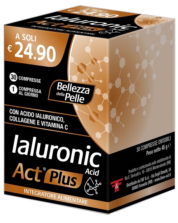 IALURONIC ACID ACT PLUS 30CPR