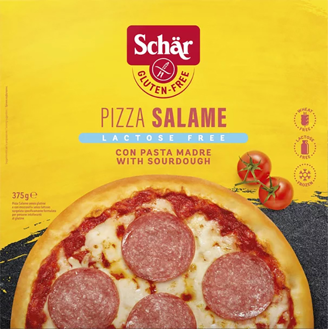 SCHAR SURGELATI PIZZA SALAME BONTA' D'ITALIA 750 G 1 PEZZO
