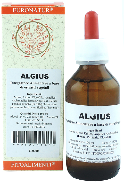 ALGIUS GOCCE, FLACONE DA 100ML
