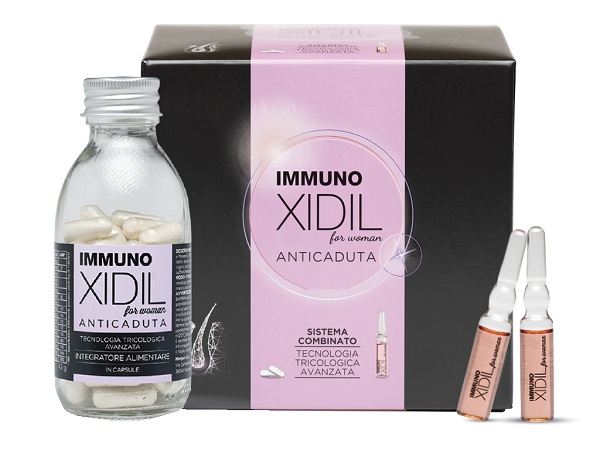 IMMUNOXIDIL DONNA KIT 60 CAPSULE + 15 FIALE