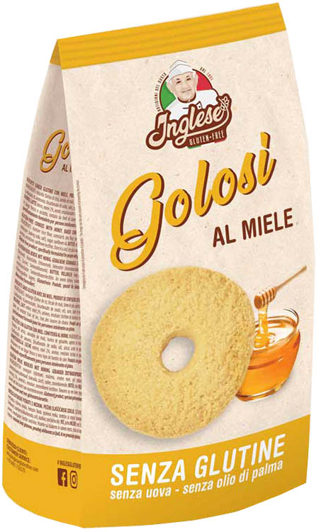 INGLESE GOLOSI BISCOTTI FROLLINI AL MIELE PROMO 300 G
