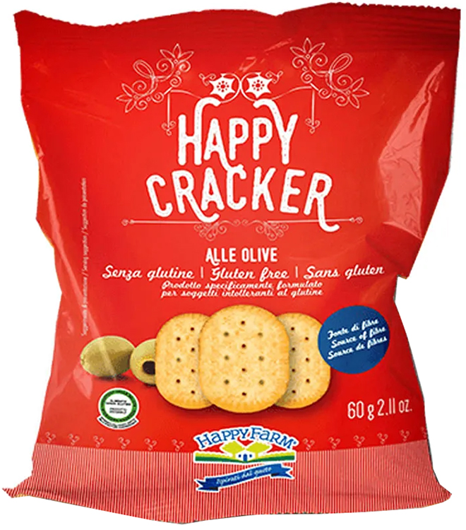 HAPPY FARM CRACKER OLIVE 60 G