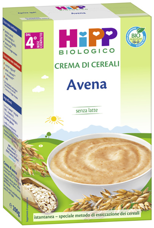HIPP BIO CREMA CEREALI AVENA 200 G