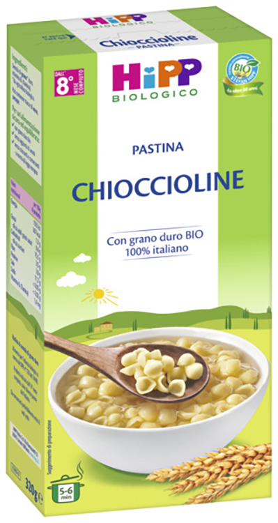 HIPP BIO PASTINA CHIOCCIOLINE 320 G